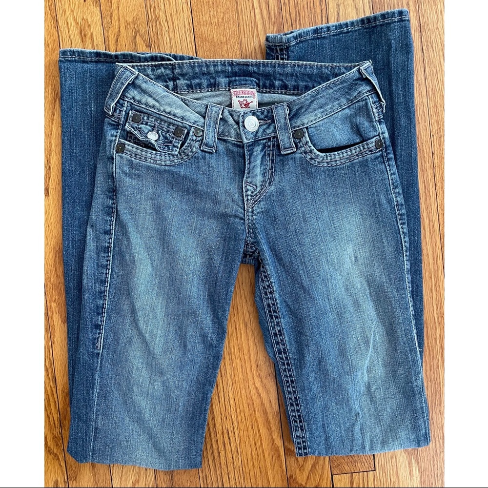 True Religion Hi-Rise Boot Jeans